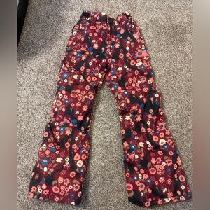 Burton‎ Pink and Black Print Snowpants